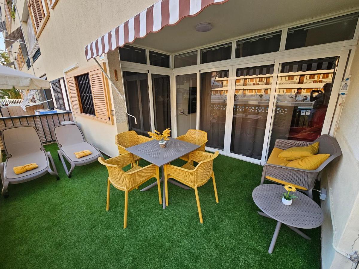 Fayser 108 Beachfront With Direct Pool Access From Terrace Арона Екстер'єр фото